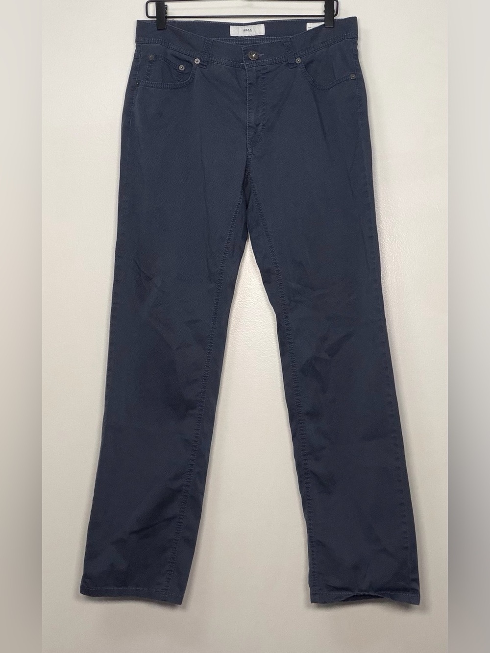 BRAX Men's Navy Chinos - Classic Straight Fit